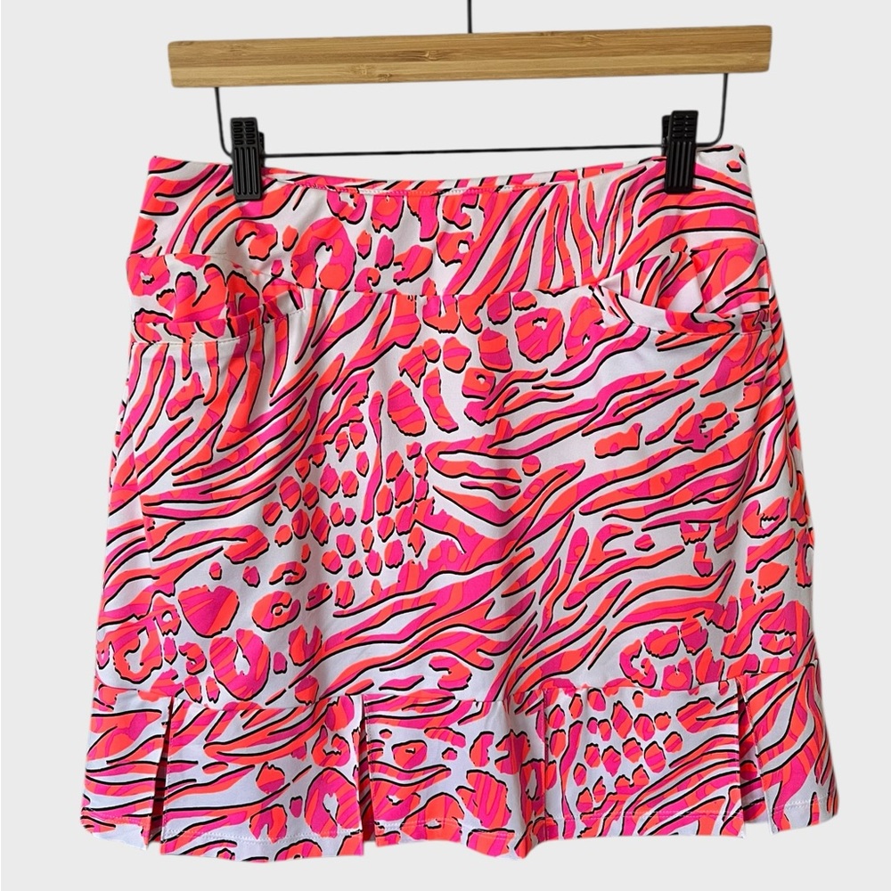 Tail Hot Pink Animal-Print skort.